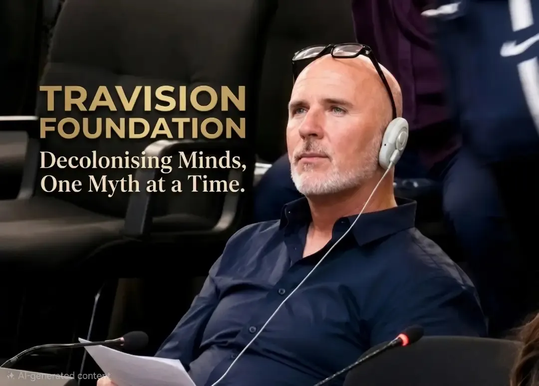 Bernard Sweeney seated at a public event.